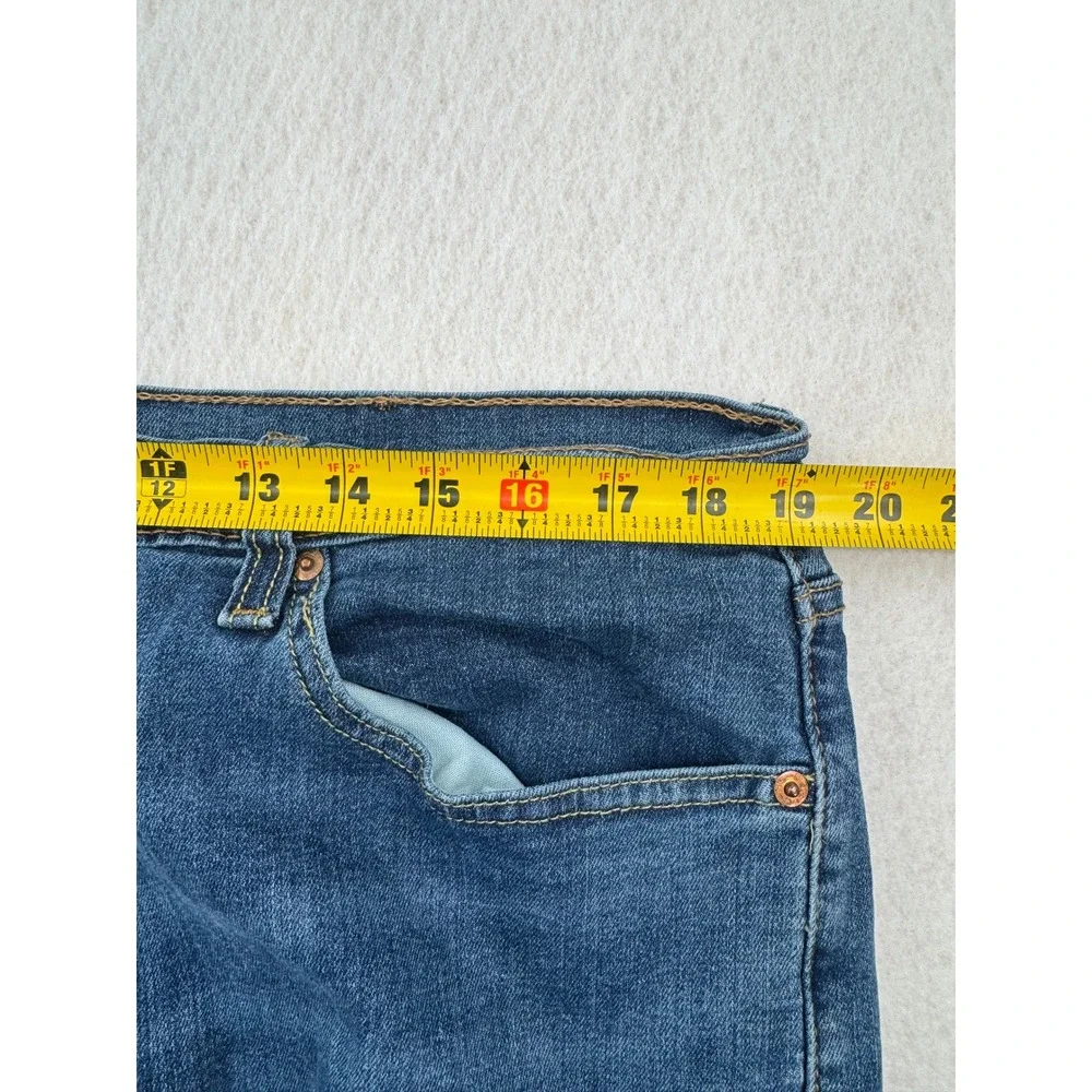 Levis 559 Relaxed Straight Fit Jeans Mens 38x30 Blue Denim Workwear Baggy